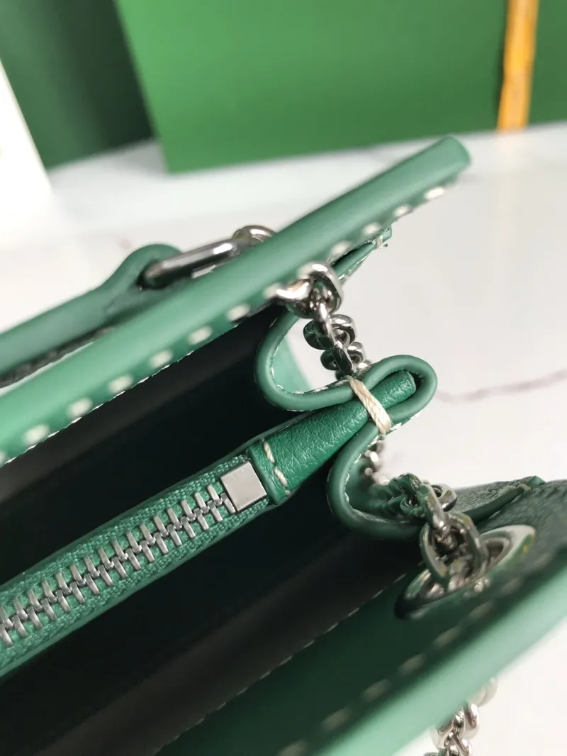 Goyard Green Rouette Shoulder Bag - Image 9