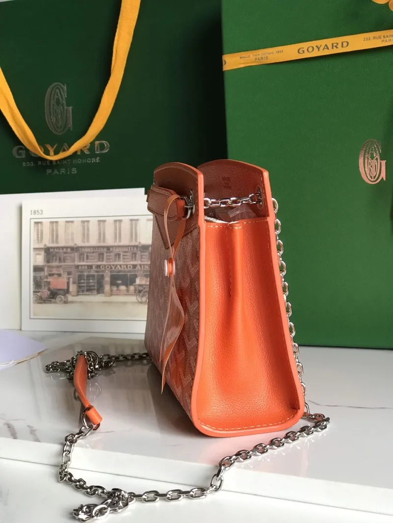 Goyard Orange Rouette Shoulder Bag - Image 3