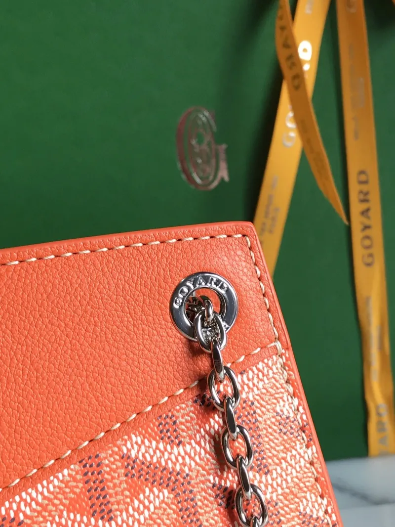Goyard Orange Rouette Shoulder Bag - Image 5