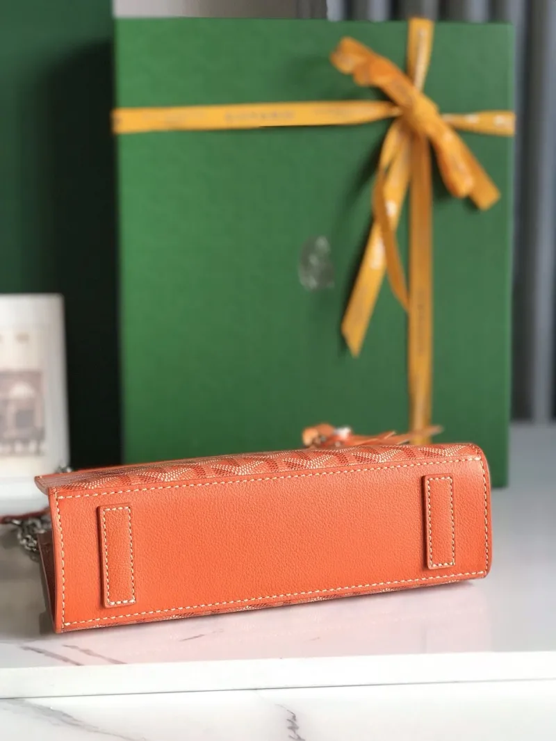 Goyard Orange Rouette Shoulder Bag - Image 6