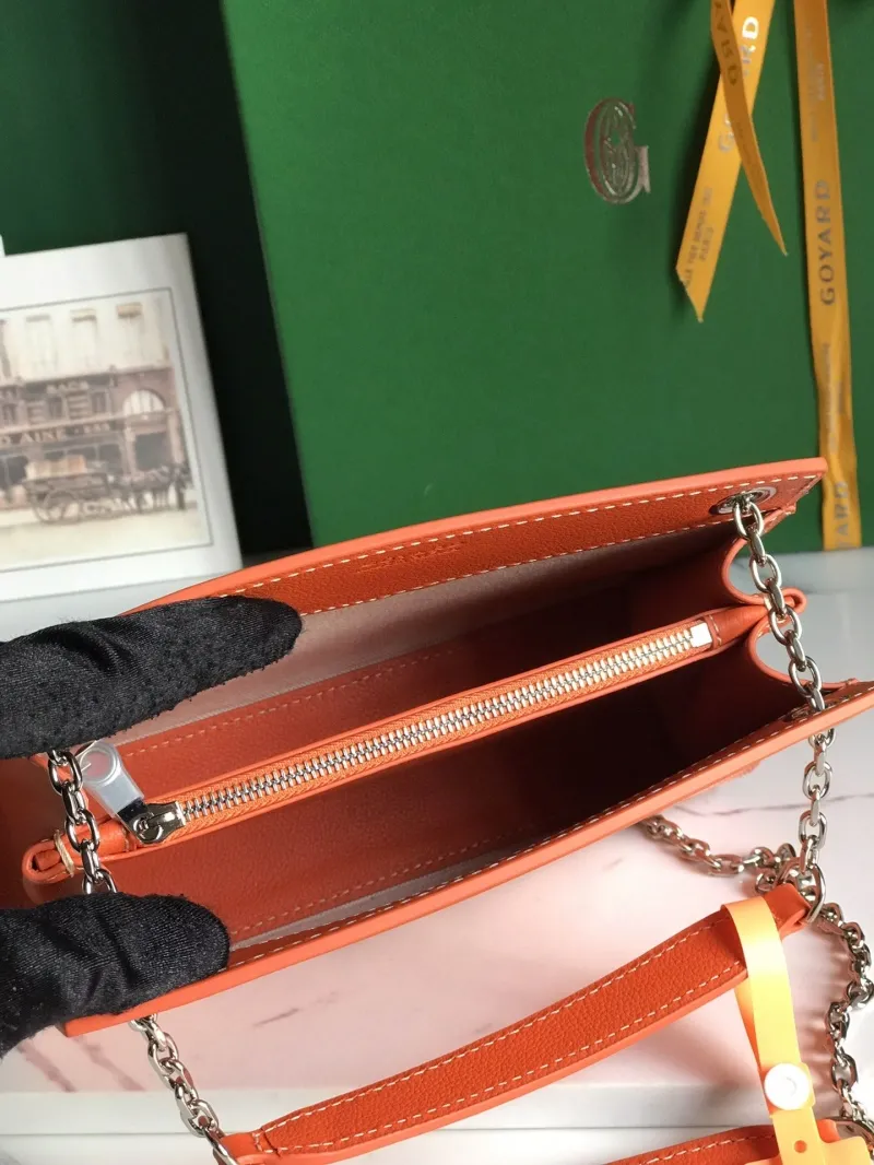 Goyard Orange Rouette Shoulder Bag - Image 8