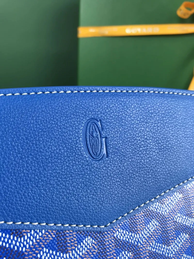 Goyard Blue Rouette 30 Chain Shoulder Bag - Image 4