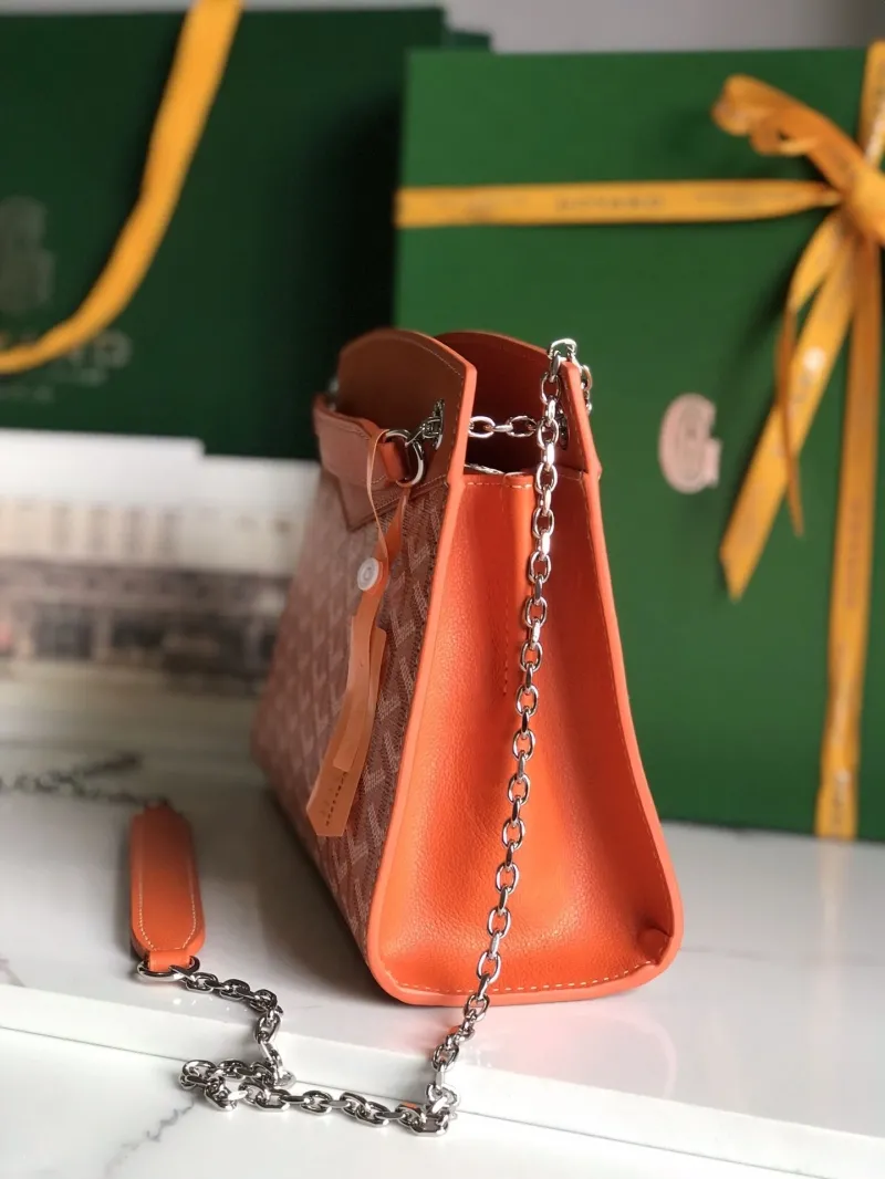 Goyard Orange Rouette Shoulder Bag - Image 3