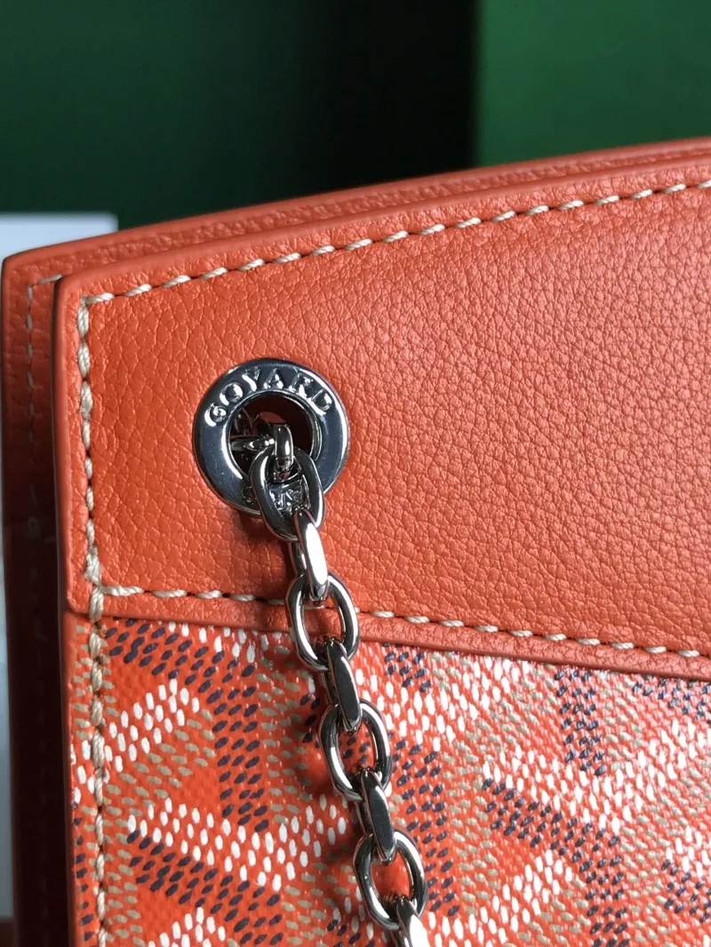 Goyard Orange Rouette Shoulder Bag - Image 5