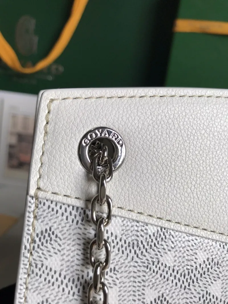 Goyard White Rouette Shoulder Bag Size 36 - Image 5