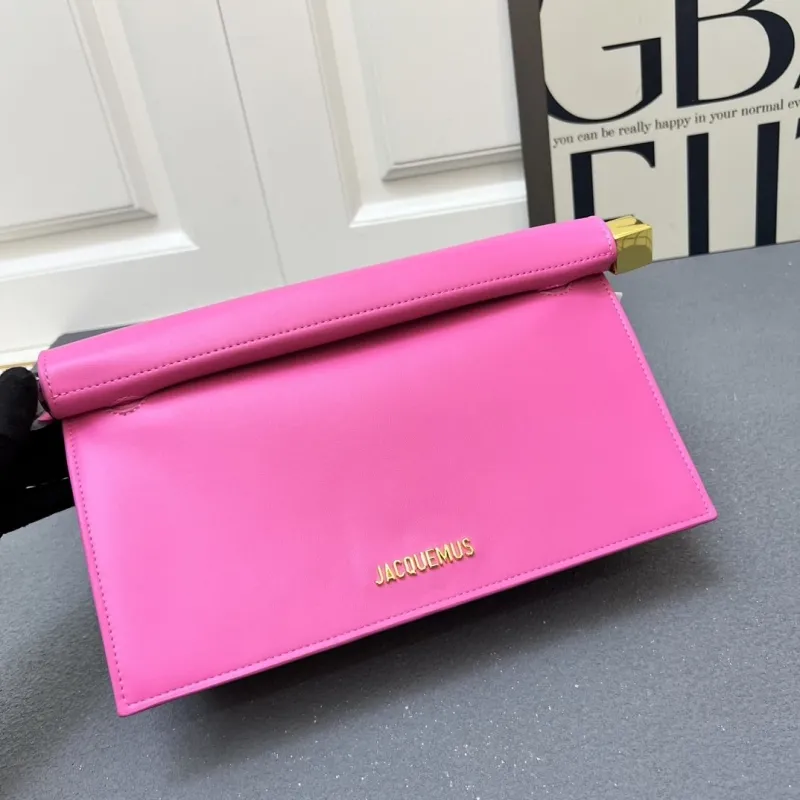 Jacquemus Pink Chain Satchel Bag 9142 - Image 5