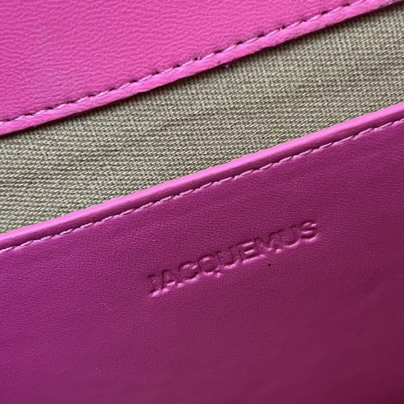 Jacquemus Pink Chain Satchel Bag 9142 - Image 9