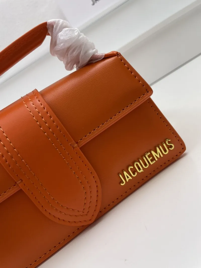 Jacquemus Orange Mini Satchel Crossbody Bag - Image 5