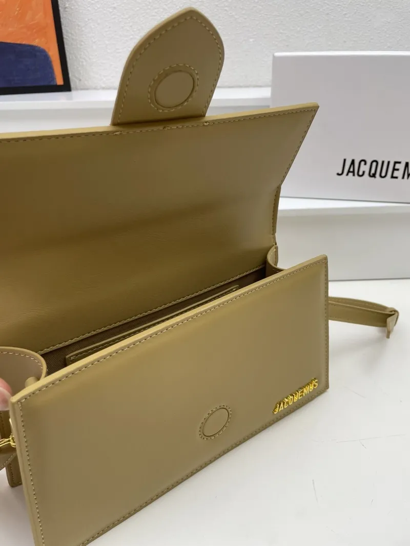 Jacquemus Olive Green Satchel Crossbody Bag - Image 8