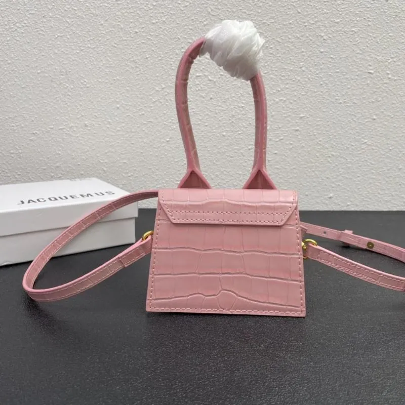 Jacquemus Pink Mini Satchel Crossbody Bag 13cm - Image 6