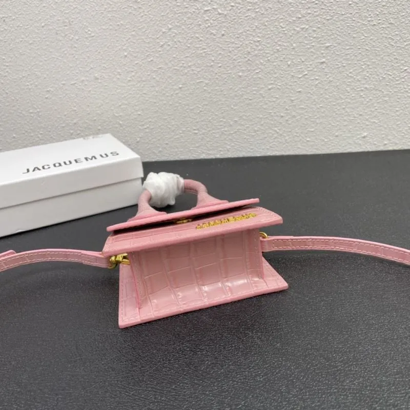 Jacquemus Pink Mini Satchel Crossbody Bag 13cm - Image 7