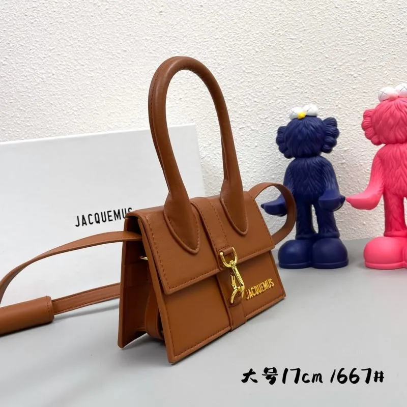 Alternative view of Jacquemus Brown Large Satchel Bag 17cm SKU 667