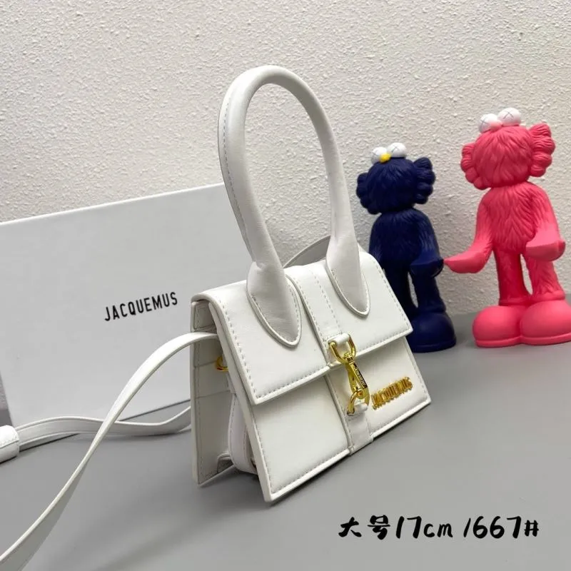 Alternative view of Jacquemus White Large Satchel Bag 1667
