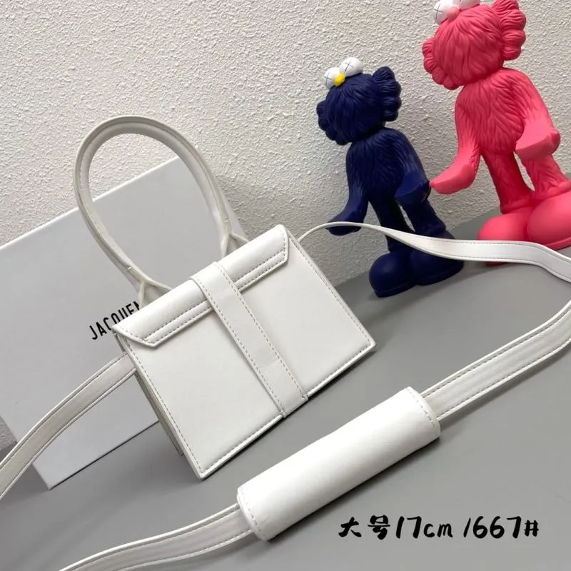 Jacquemus White Large Satchel Bag 1667 - Image 3