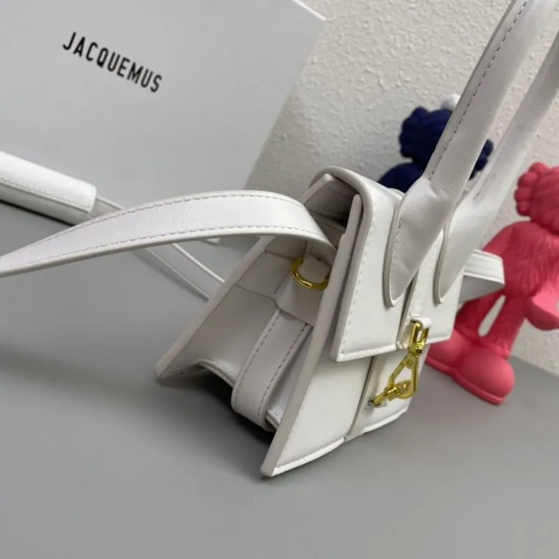 Jacquemus White Large Satchel Bag 1667 - Image 5