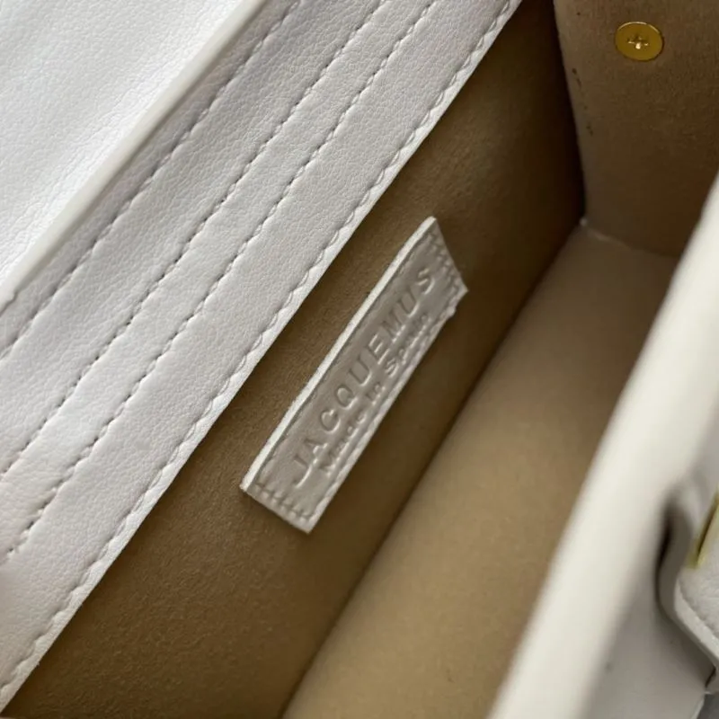 Jacquemus White Large Satchel Bag 1667 - Image 9