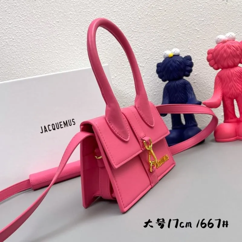 Alternative view of Jacquemus Pink Large Satchel Crossbody Bag 17cm 667