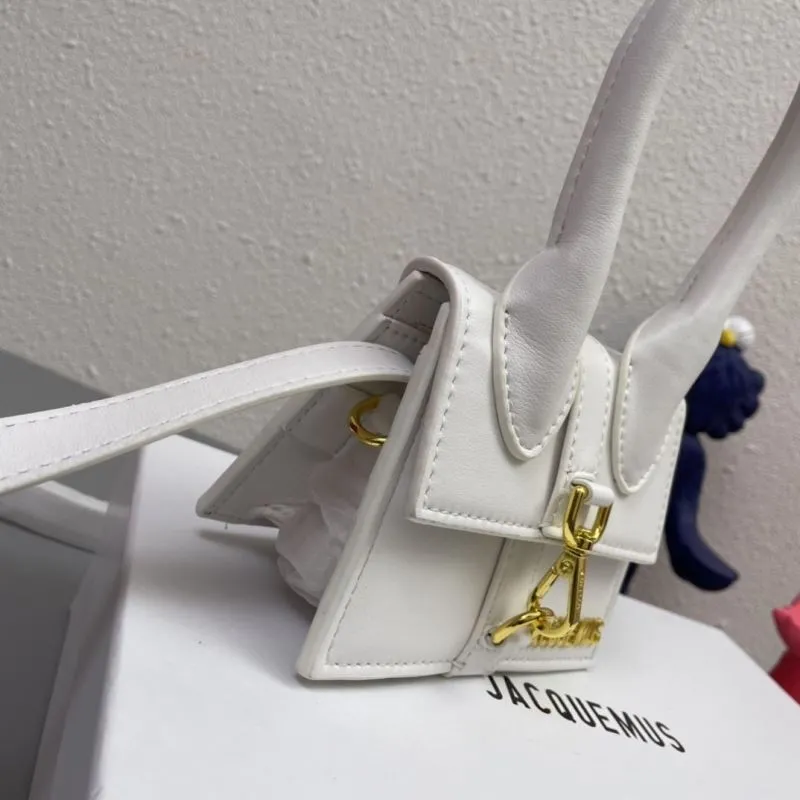 Jacquemus White Mini Satchel Bag - Image 6