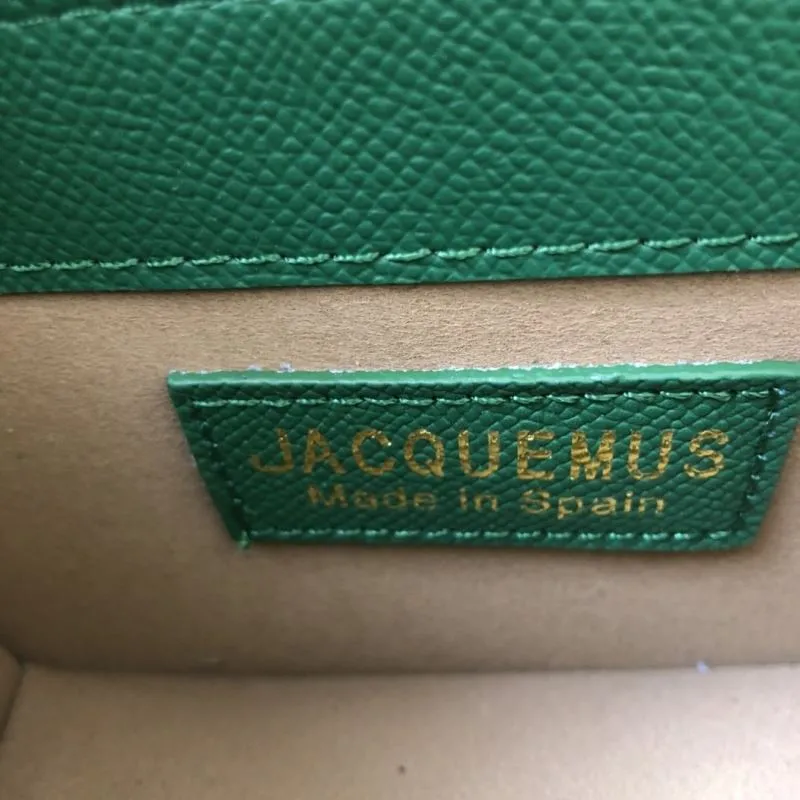 Jacquemus Green Leather Satchel Bag 17cm - Image 9