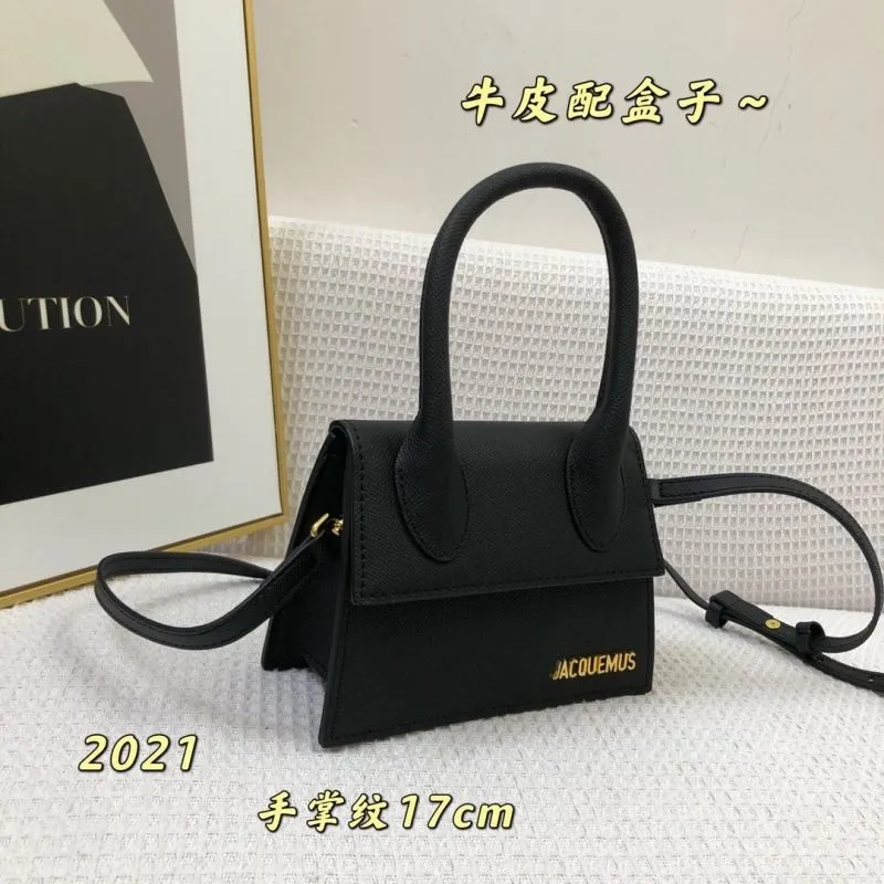 Alternative view of Jacquemus Black Leather Satchel Bag 17cm