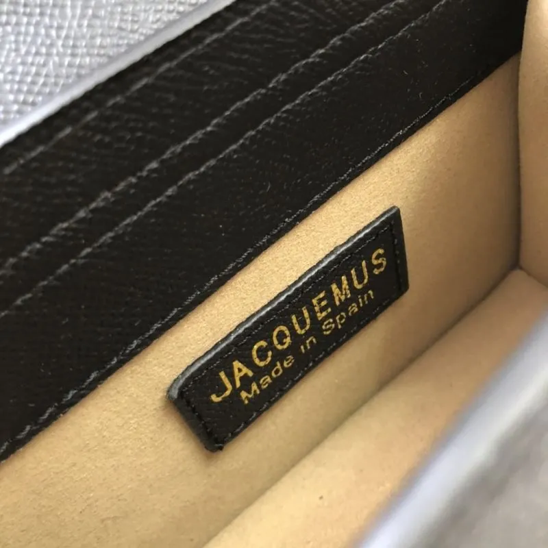 Jacquemus Black Leather Satchel Bag 17cm - Image 9