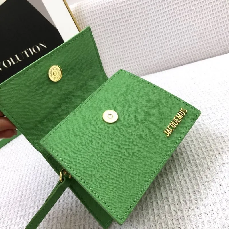Jacquemus Green Leather Mini Satchel Bag 17cm - Image 8