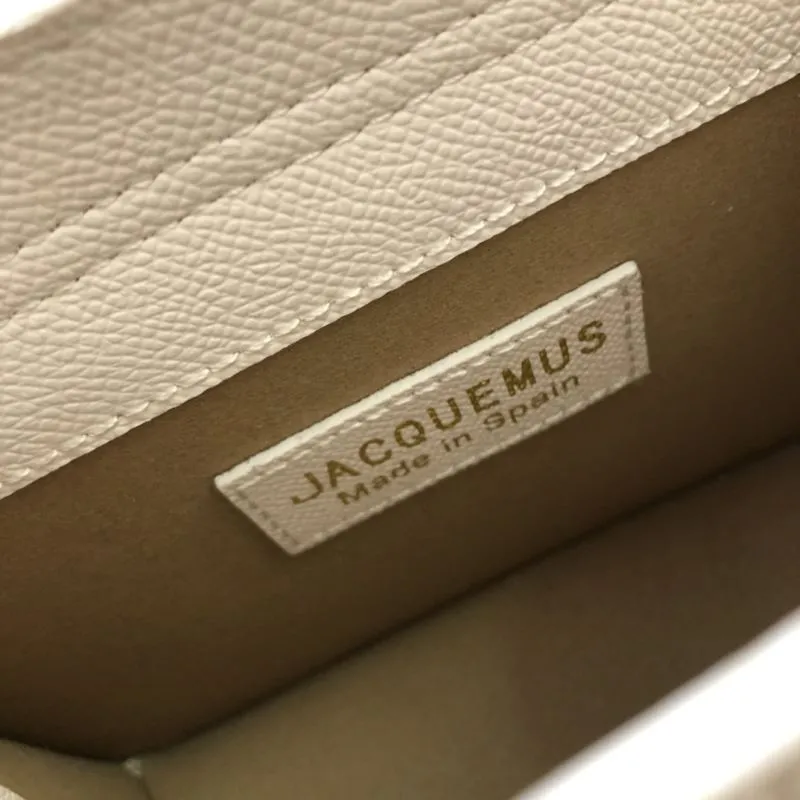 Jacquemus White Convertible Satchel Bag 20cm - Image 9