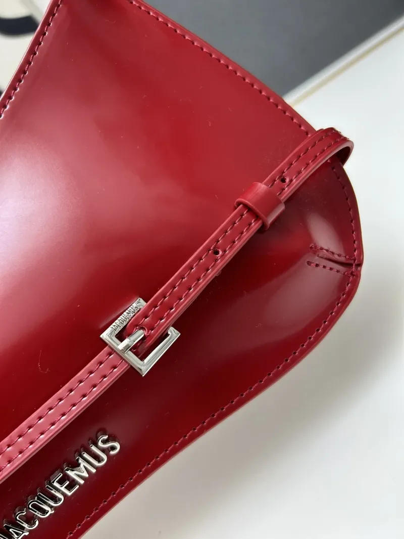 Jacquemus Red Underarm Shoulder Bag - Image 6