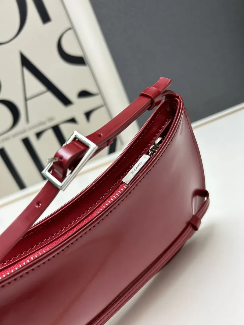 Jacquemus Red Underarm Shoulder Bag - Image 7