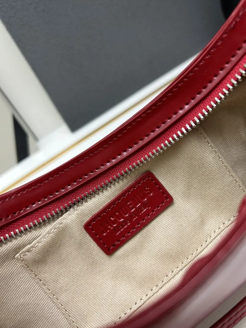 Jacquemus Red Underarm Shoulder Bag - Image 9