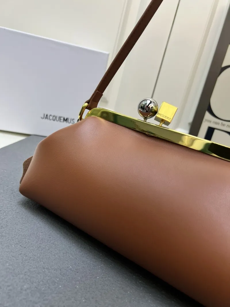 Jacquemus Brown Top Handle Bag 1W9143 - Image 3