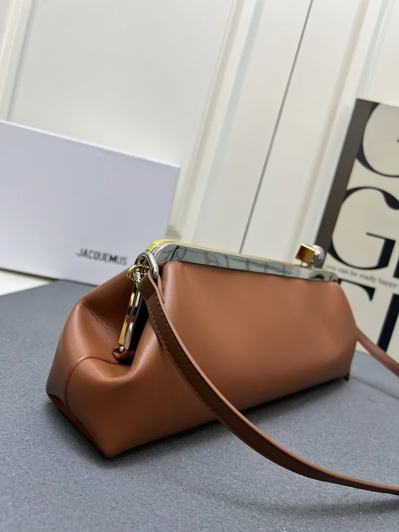 Jacquemus Brown Top Handle Bag 1W9143 - Image 5
