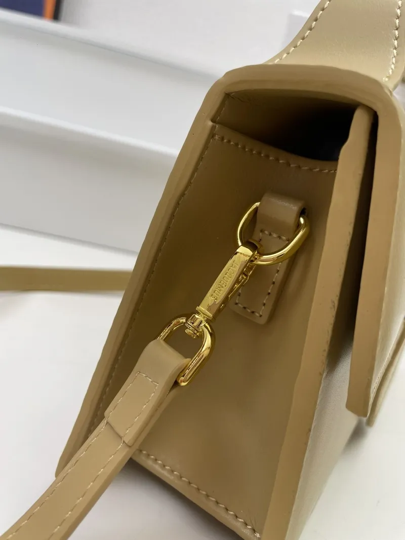 Jacquemus Olive Green Top Handle Crossbody Bag - Image 6