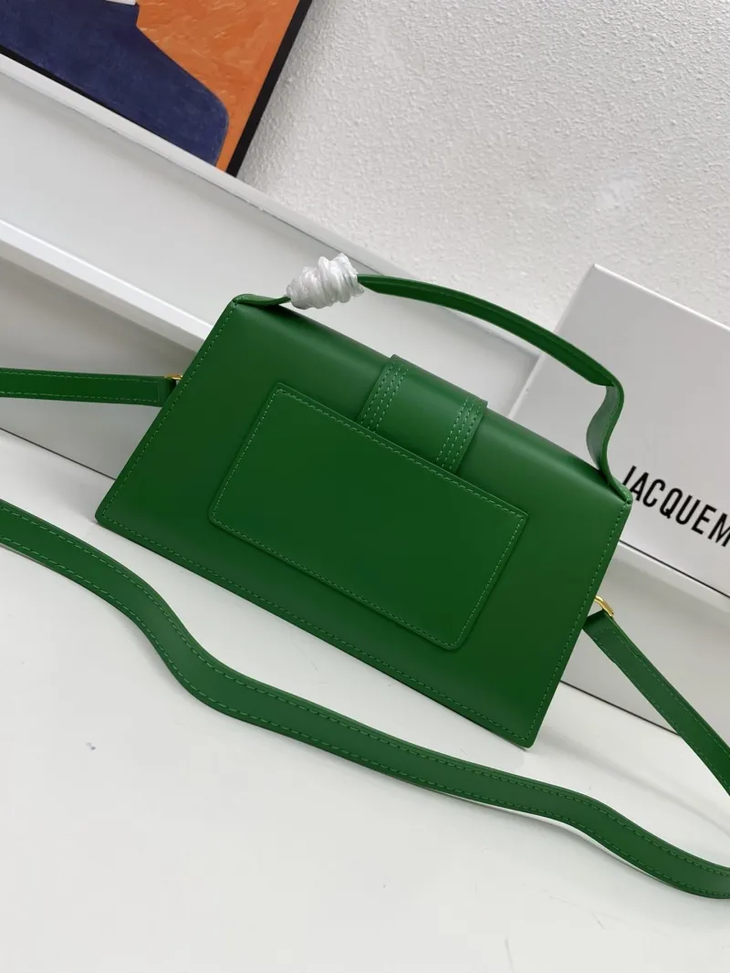 Jacquemus Green Top Handle Crossbody Bag - Image 3