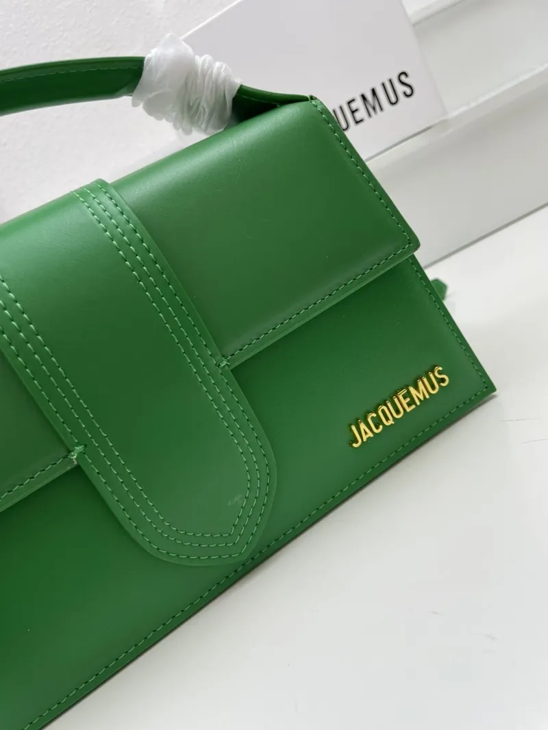 Jacquemus Green Top Handle Crossbody Bag - Image 4