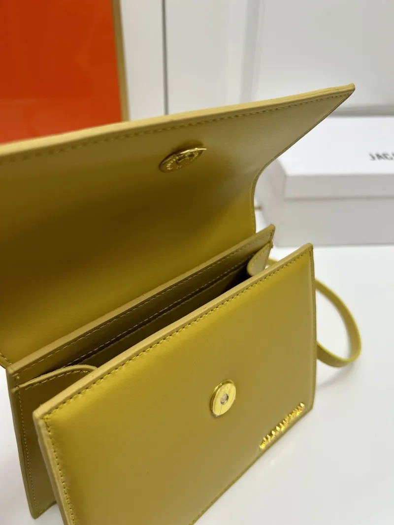 Jacquemus Yellow Top Handle Crossbody Bag - Image 8