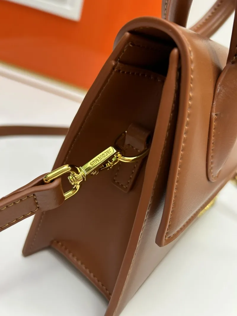 Jacquemus Brown Top Handle Crossbody Bag - Image 5