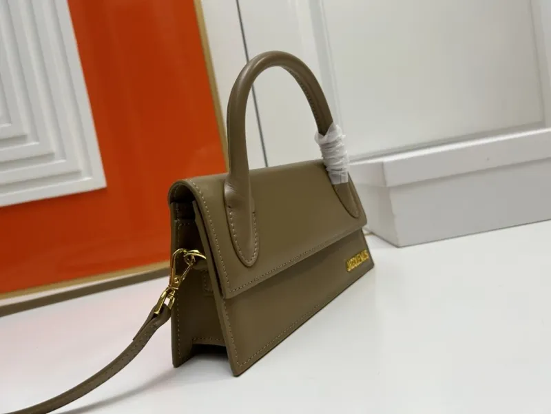 Alternative view of Jacquemus Brown Top Handle Crossbody Bag