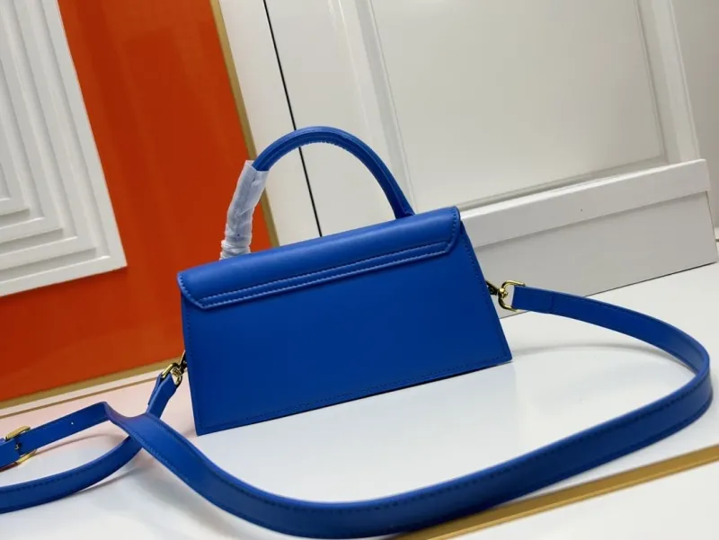 Jacquemus Blue Top Handle Crossbody Bag - Image 3