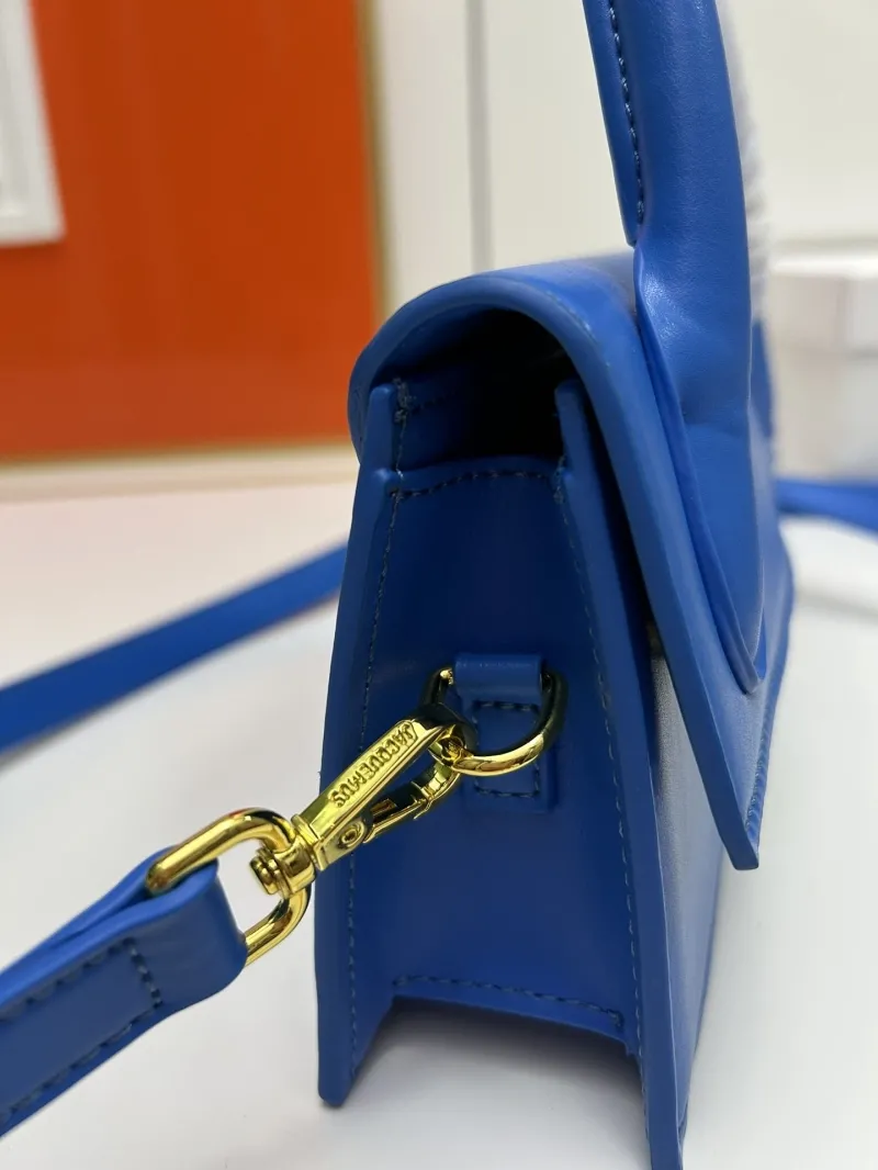 Jacquemus Blue Top Handle Crossbody Bag - Image 5