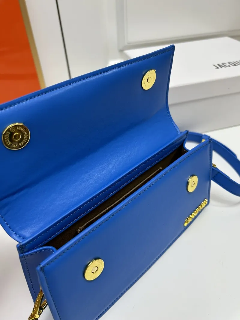Jacquemus Blue Top Handle Crossbody Bag - Image 8