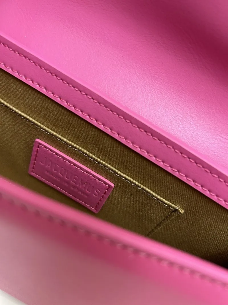 Jacquemus Fuchsia Top Handle Crossbody Bag - Image 9