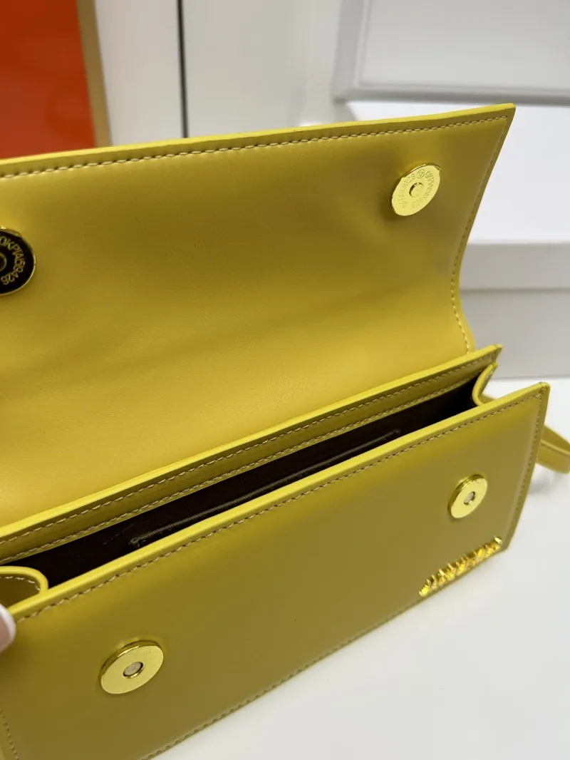 Jacquemus Yellow Top Handle Crossbody Bag - Image 8