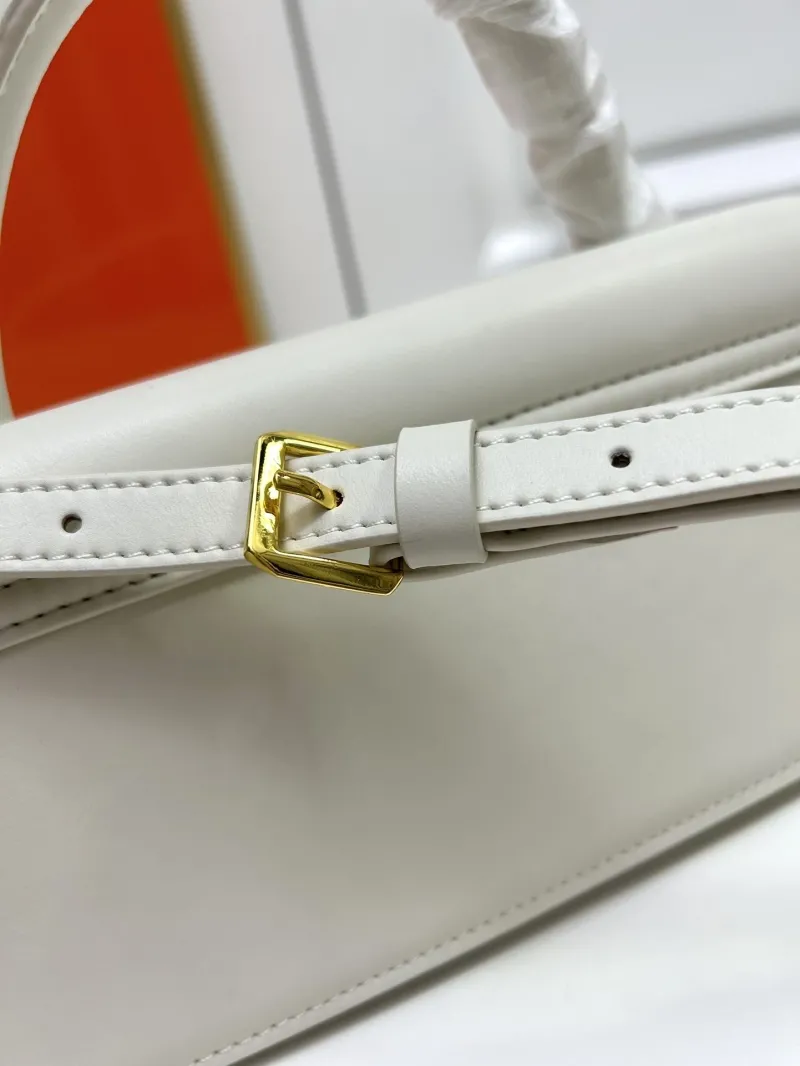 Jacquemus Light Gray Top Handle Crossbody Bag - Image 6