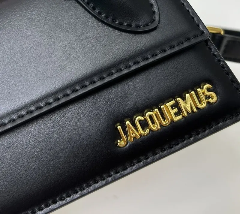 Alternative view of Jacquemus Black Top Handle Crossbody Bag