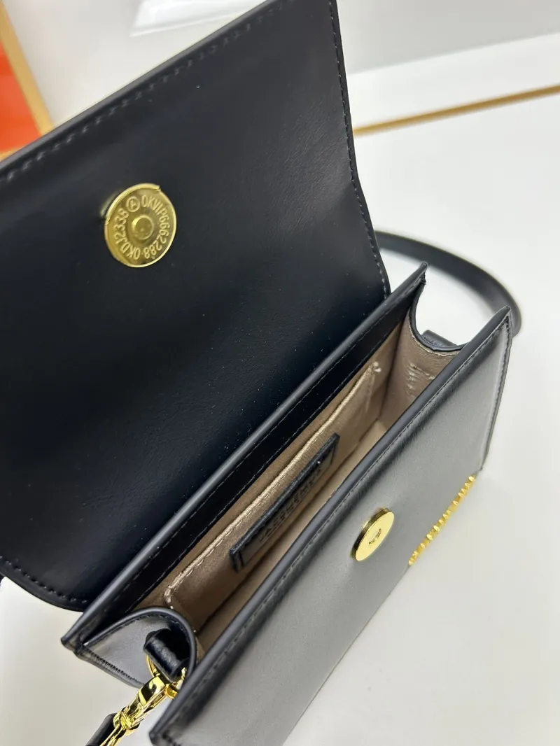 Jacquemus Black Top Handle Crossbody Bag - Image 8