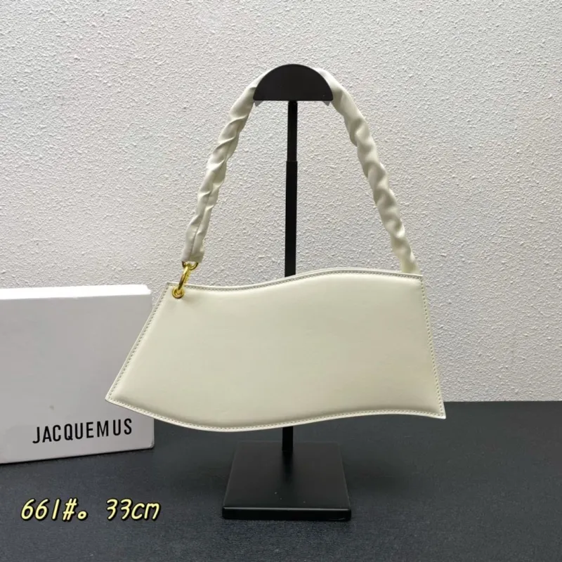 Alternative view of Jacquemus Cream White Top Handle Bag 661
