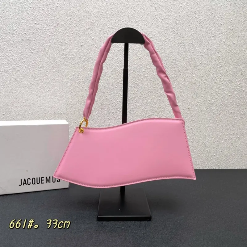 Alternative view of JACQUEMUS Pink Top Handle Bag 661