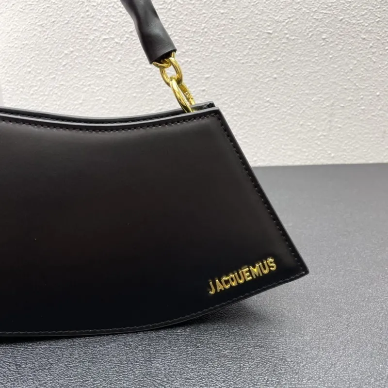 Jacquemus Black Top Handle Bag 661 - Image 4