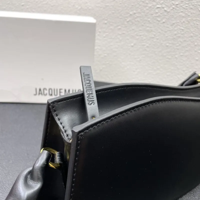 Jacquemus Black Top Handle Bag 661 - Image 6
